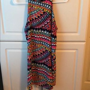 Gorgeous geometric print romper